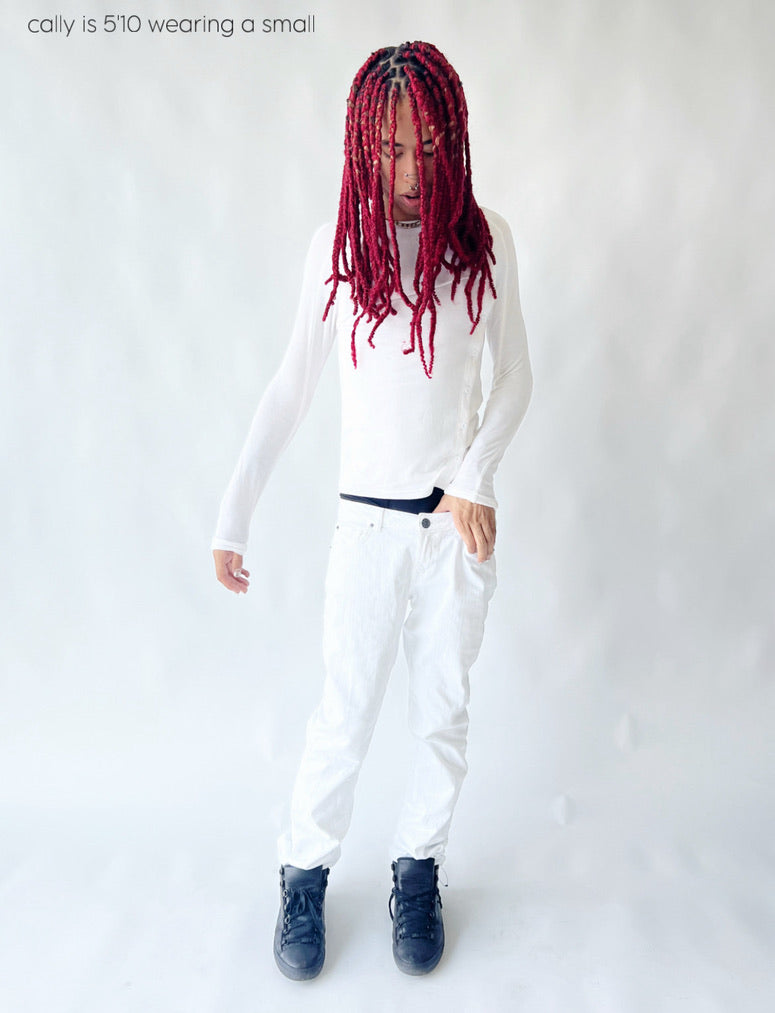fencing longsleeve (white)