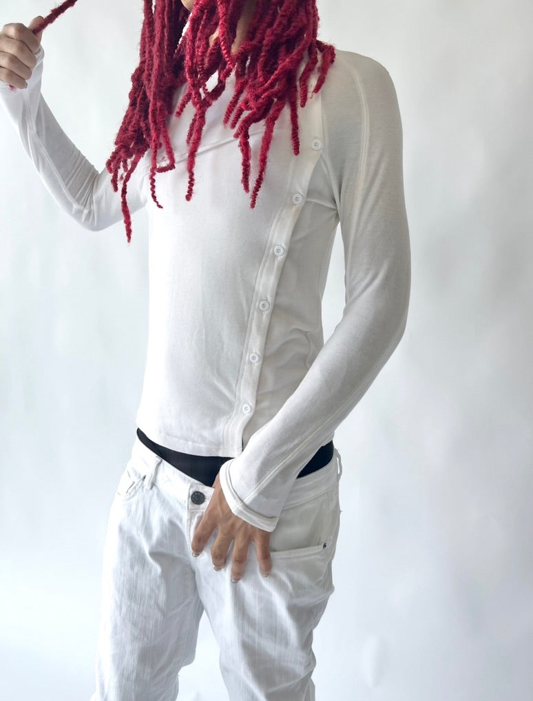 fencing longsleeve (white)