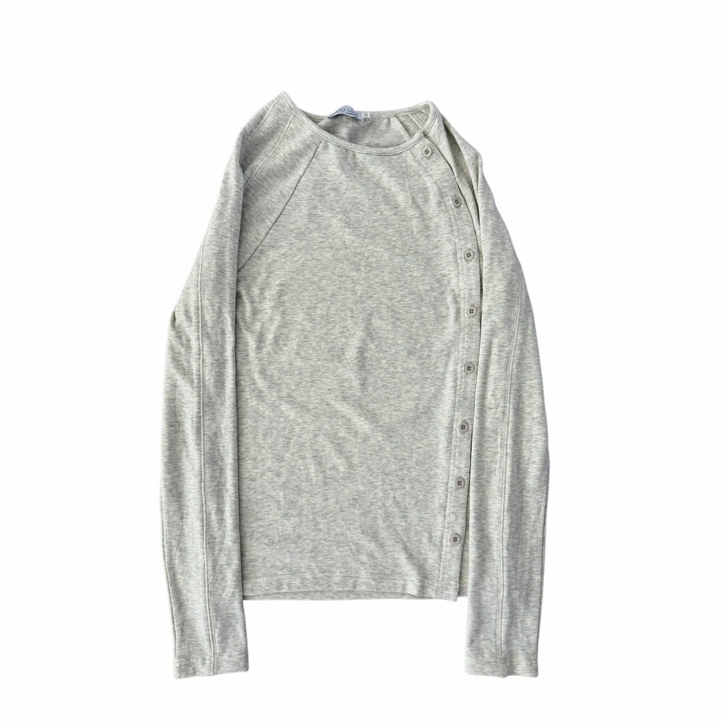 "fencing" long sleeve (gray)